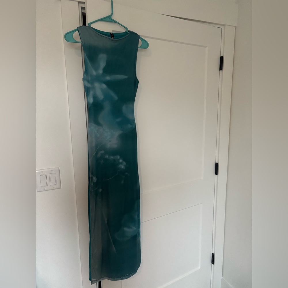Motel Rocks Teal Dress